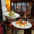 Le café au restaurant